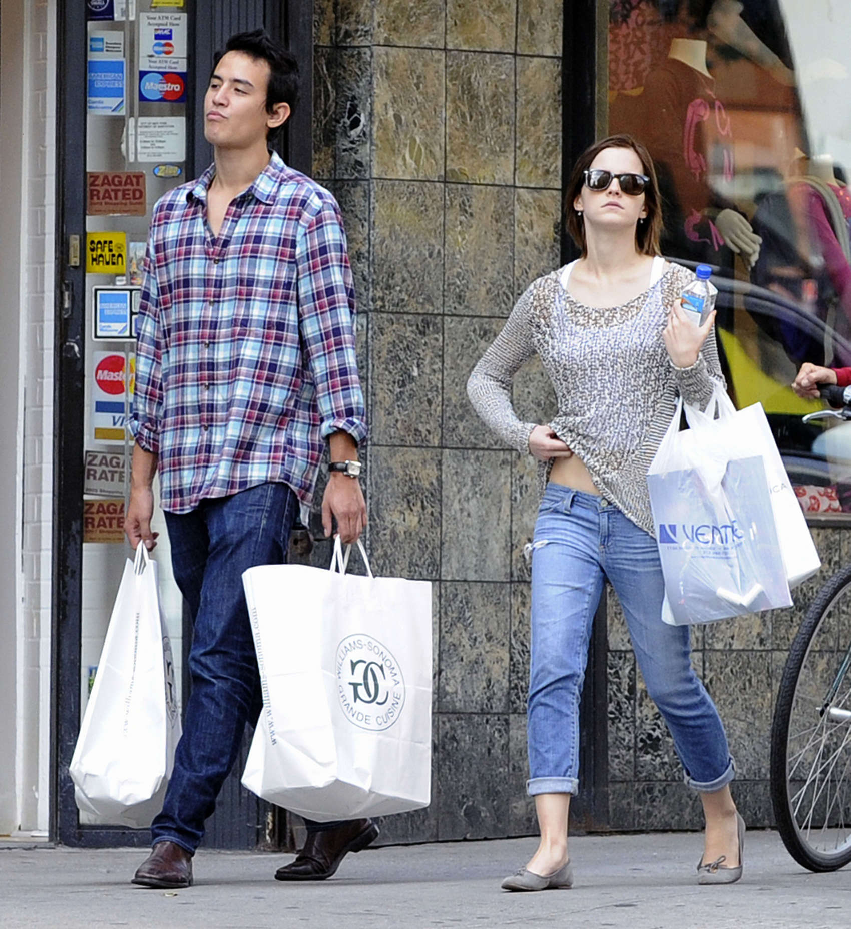 Emma Watson Shopping in New York